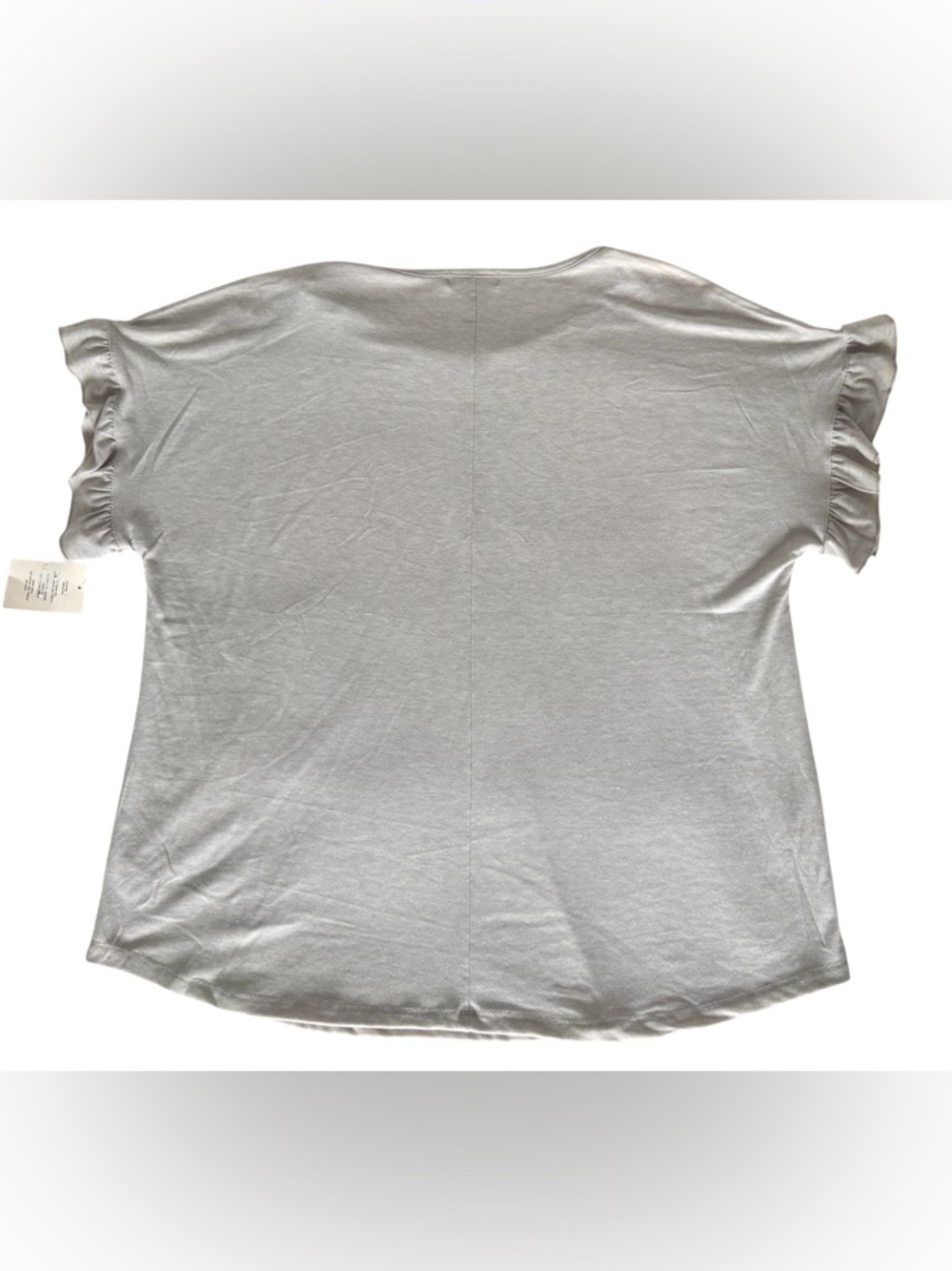 Retrology Ciao Bella Lips Ruffle Sleeve Tee, Size 1X - NWT - Picture 3 of 10